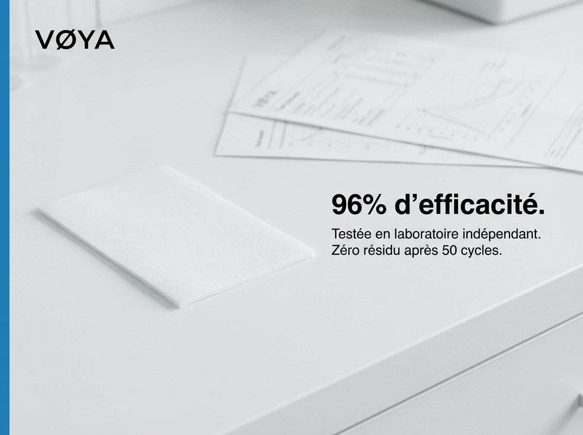 VØYA Feuilles de lessive - Pack Découverte - 7 Parfums - 70 lavages