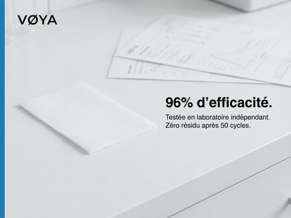 VØYA Feuilles de lessive - Pack Découverte - 7 Parfums - 70 lavages