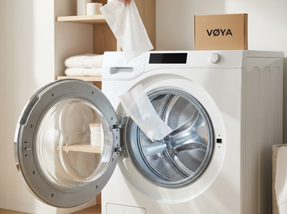 VØYA Feuilles de lessive - Pack Découverte - 7 Parfums - 70 lavages